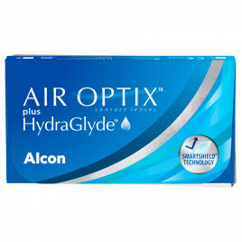 Контактные линзы AIR Optix PLUS HydraGlyde (6 шт.)