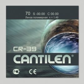 Линза очковая CANTILEN CR-39