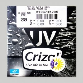 Линза очковая AS Lineis 1.74 Crizal Forte UV
