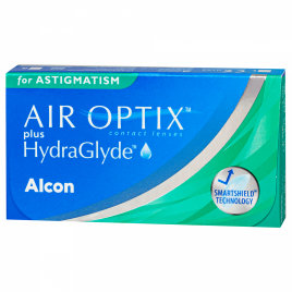Контактные линзы AIR Optix PLUS HydraGlyde for ASTIGMATISM 8.7 (3 шт.)