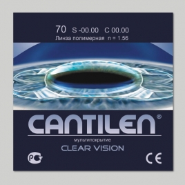 Линза очковая CANTILEN Clear Vision 1.56
