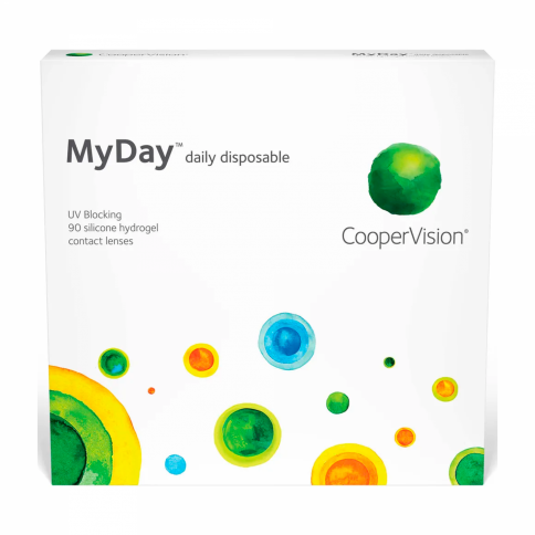 Контактные линзы MyDay daily disposable (90шт) фото 1
