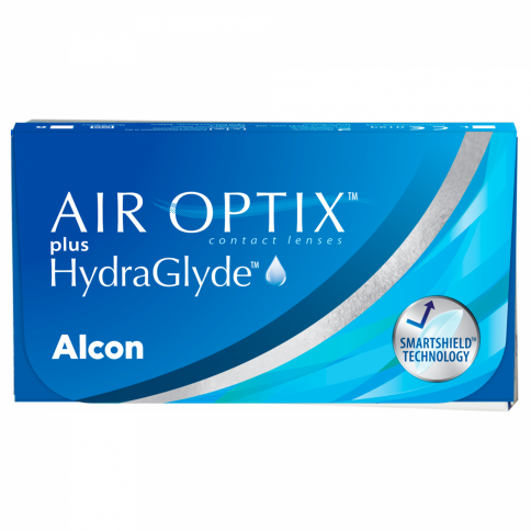 Контактные линзы AIR Optix PLUS HydraGlyde 6pk  фото 1