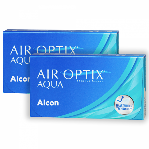  Контактные линзы AIR Optix Aqua (12 шт.) фото 2 