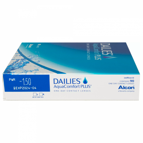 Контактные линзы Dailies Aqua Comfort Plus (90 шт.) фото 3