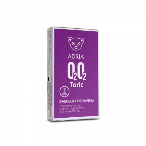  Контактные линзы Adria O2O2 TORIC (2 шт.) фото 4 