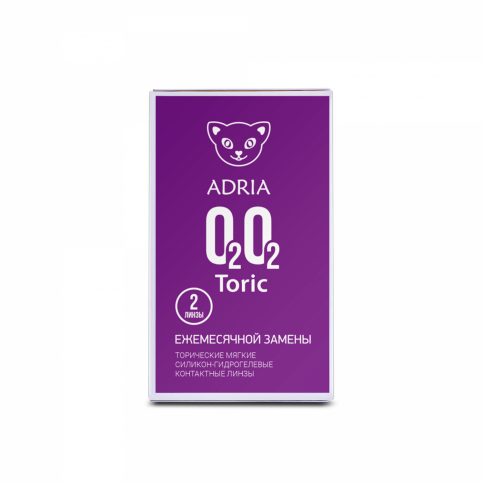  Контактные линзы Adria O2O2 TORIC (2 шт.) фото 2 