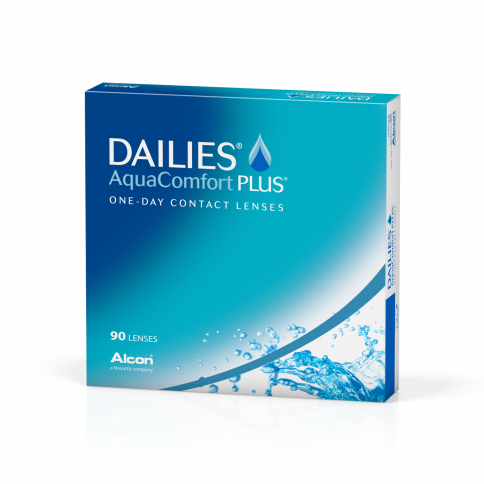 Контактные линзы Dailies Aqua Comfort Plus (90 шт.) фото 1
