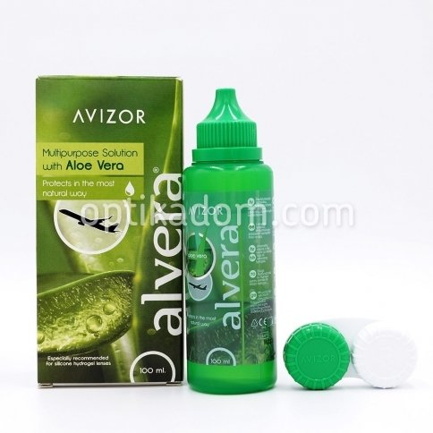 Раствор для  линз "Avizor ALVERA" 100 мл. фото 1