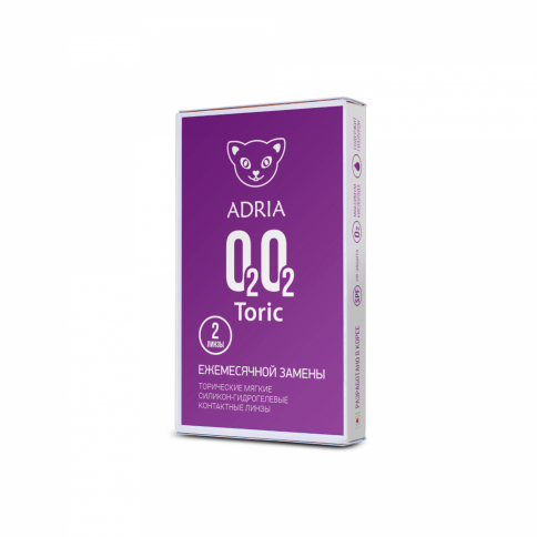  Контактные линзы Adria O2O2 TORIC (2 шт.) фото 3 