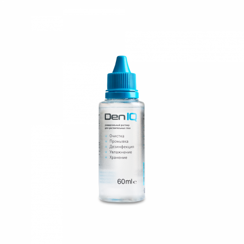 Раствор для  линз  DenlQ 60 мл (дефектуре) фото 1
