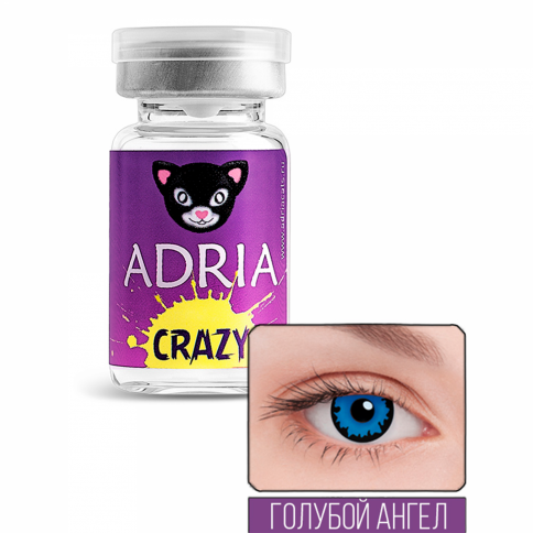  Контактные линзы цветные ADRIA Crazy (1 шт.) фото 6 