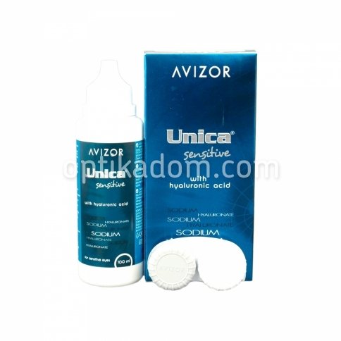 Раствор для  линз "Avizor Unica Sensitive" 100 мл. фото 1