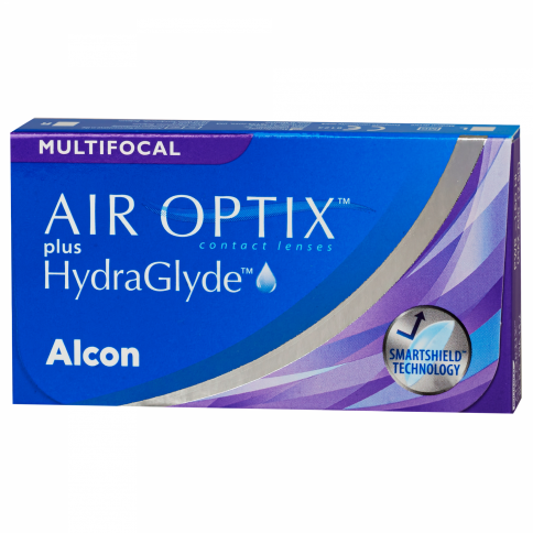  Контактные линзы AIR Optix PLUS HydraGlyde MULTIFOCAL 8.6 (3 шт.) фото 1 
